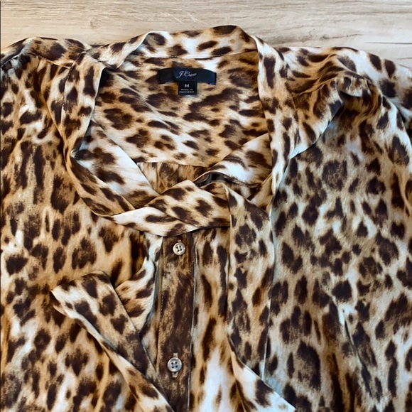 JCrew leopard blouse - Picture 5 of 5
